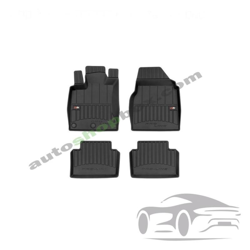 3D Оригинални гумени стелки FROGUM NISSAN QASHQAI I 11.06-04.14