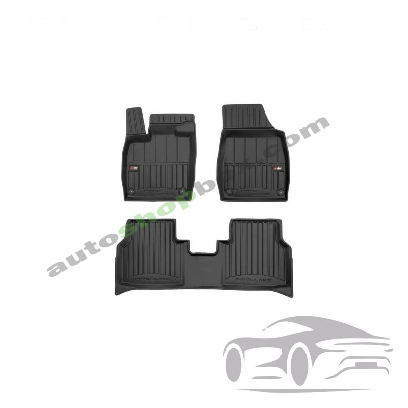 3D Оригинални гумени стелки FROGUM AUDI Q4 E-TRON; CUPRA BORN; SKODA ENYAQ IV; VW ID.4 05.20-, Crossover / Hatchback / SUV, version: Electric