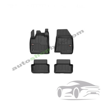 3D Оригинални гумени стелки FROGUM DACIA SANDERO III 01.21-, Hatchback, version: Standard