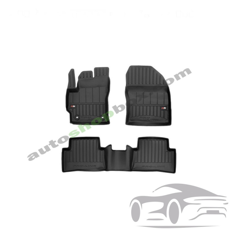 3D Оригинални гумени стелки FROGUM TOYOTA COROLLA CROSS 08.22