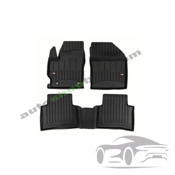 3D Оригинални гумени стелки FROGUM TOYOTA COROLLA 02.19-, Station wagon, version: Hybrid