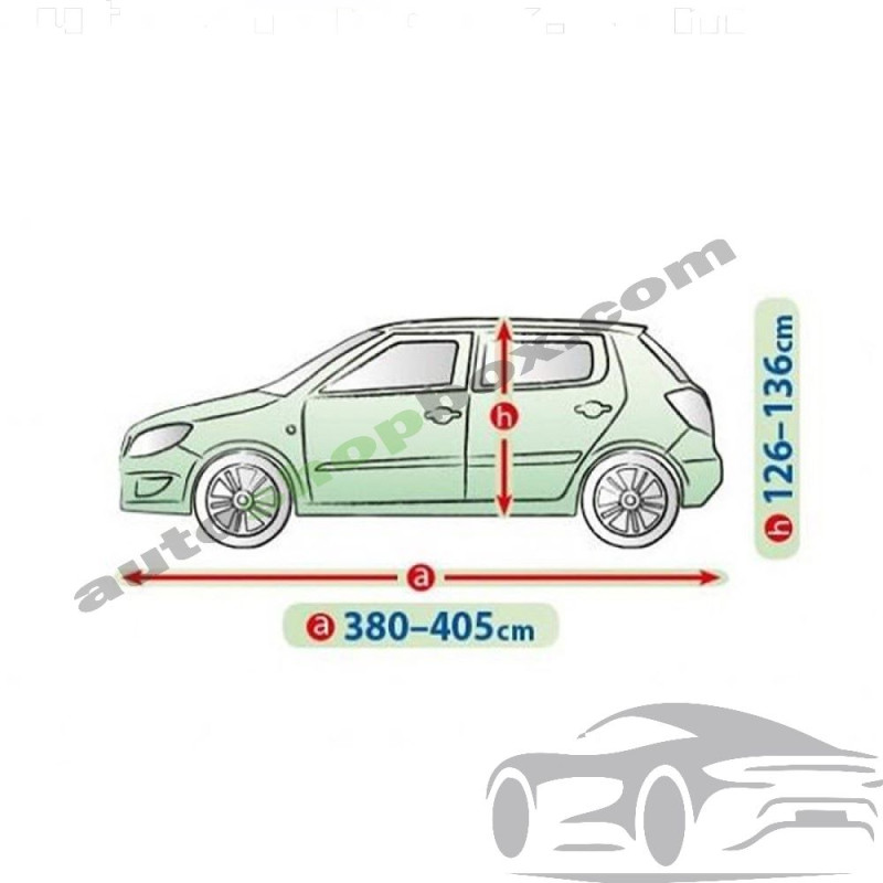 Покривало Kegel серия Mobile размер M2 сиво за хечбек 30м ГАРАНЦИЯ