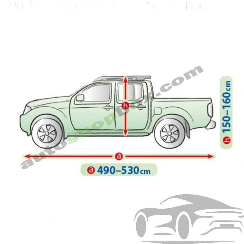 Покривало Kegel серия Mobile размер XL сиво за Pick UP 30м ГАРАНЦИЯ