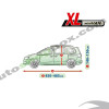 Покривало Kegel серия Mobile Garage размер XL сиво за миниван 30м ГАРАНЦИЯ