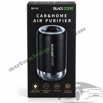 Електрически ароматизатор и дифузер за кола и дом Black Odoor BO-05, 70ml, USB Type-C
