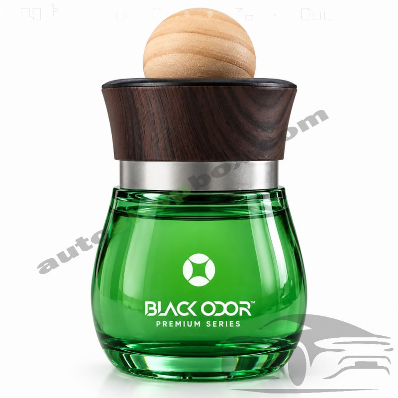 Течен ароматизатор за кола и дом Black Odor Premium Series, 120ml - различни аромати