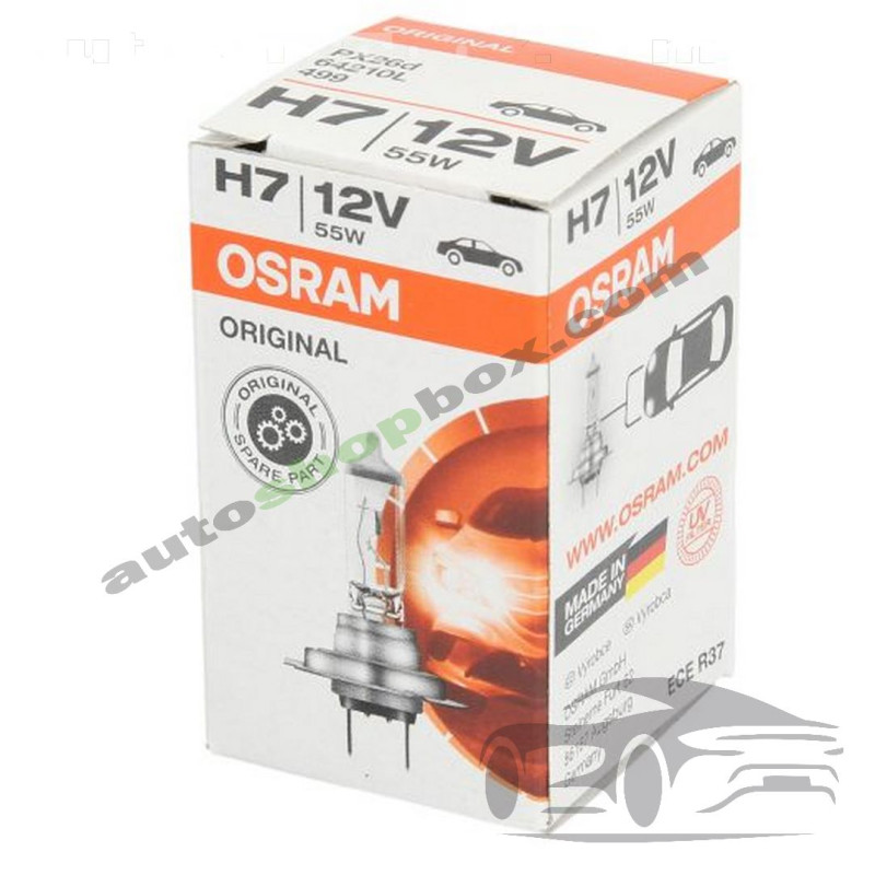 Крушка, фар H7 Osram Longlife 12V, 55W-1бр