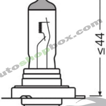 Крушка, фар H7 Osram Longlife 12V, 55W-1бр