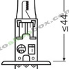 Крушка, фар за дълги светлини H1 Osram Ultra Life 12V, 55W- 1бр