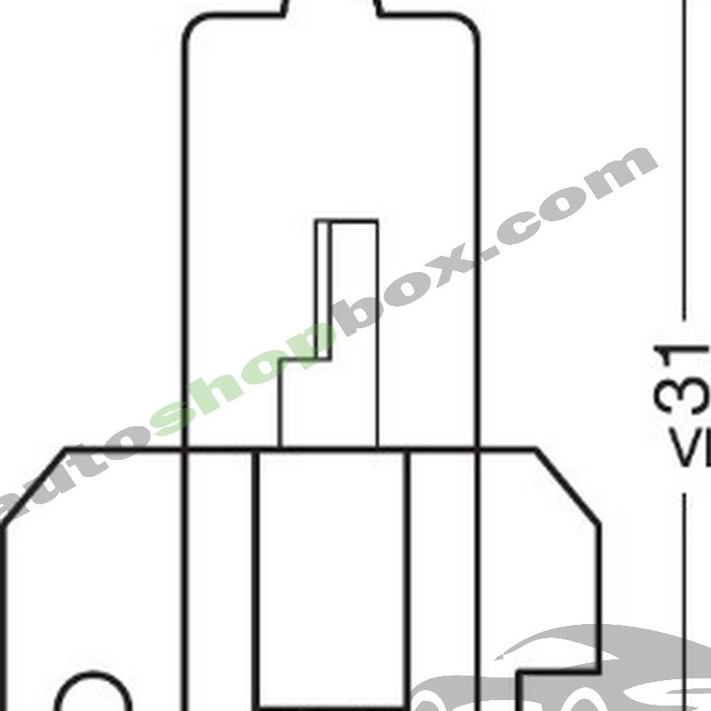 Крушка фар- халоген мъгла Osram Standard 12V, 55W- 1бр