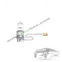 Крушка, фар за дълги светлини H3 Super Bright 12V, 100W- 1бр