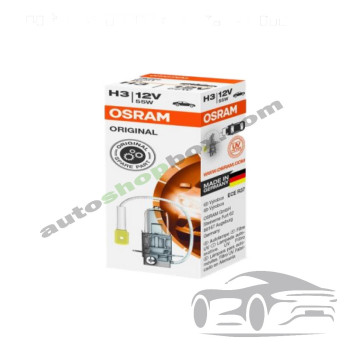 Крушка, фар H3 Osram Standard 12V, 55W- 1бр