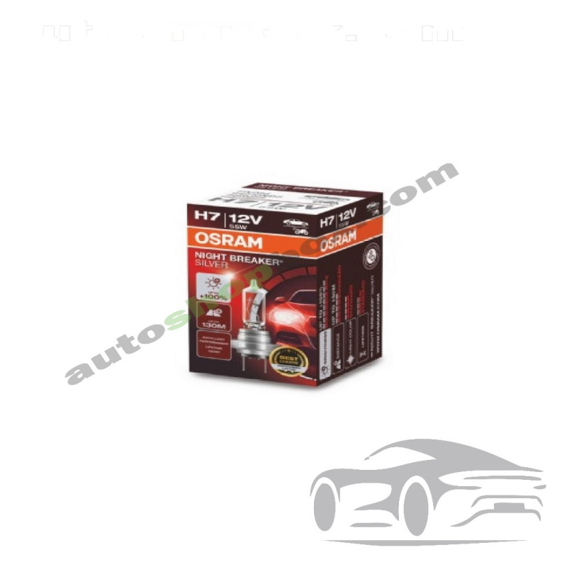 Крушка, фар H7 Osram Night Breaker Silver 12V, 55W-1бр