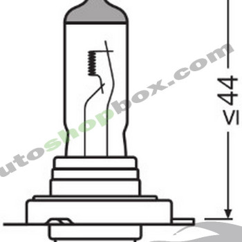 Крушка, фар H7 Osram Standard 12V, 55W- 1бр