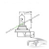 Крушка, фар за дълги светлини H9 Osram Standard 12V, 65W- 1бр