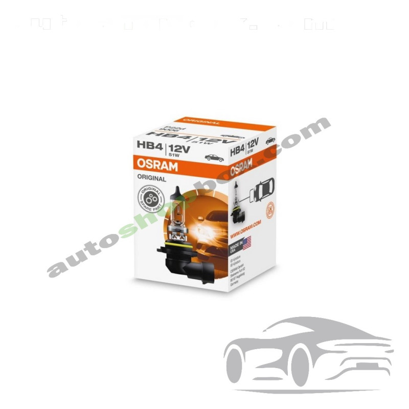 Крушка, фар за дълги светлини HB4 Osram Standard 2V, 55/51W- 1бр