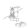 Крушка, фар за дълги светлини HB4 Osram Standard 2V, 55/51W- 1бр