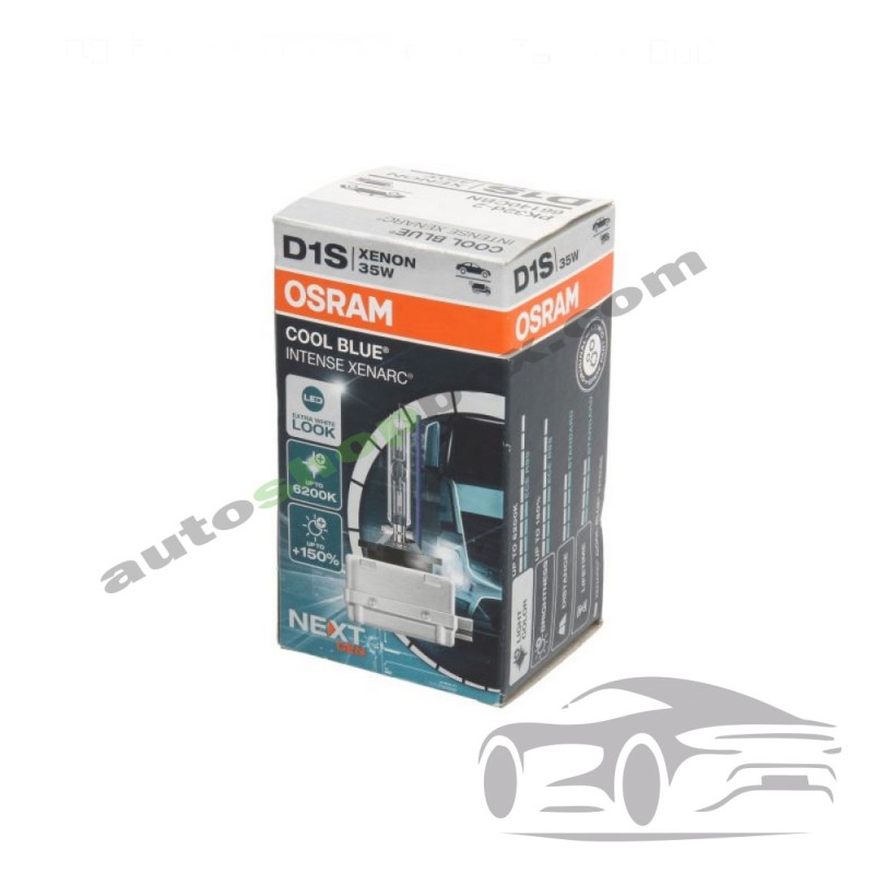 Крушка, фар за дълги светлини Xenon D1S Osram 35W 6200K- 1бр