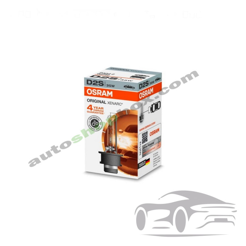 Крушка фар Xenon Osram D2S Xenarc  35W, 4300 К, 3200 lm-1бр