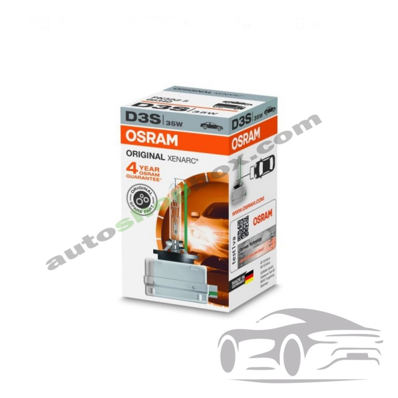 Крушка ФАР, Xenon D3S Osram Xenarc 42V, 35W, 4150 К, 3200 lm-1бр
