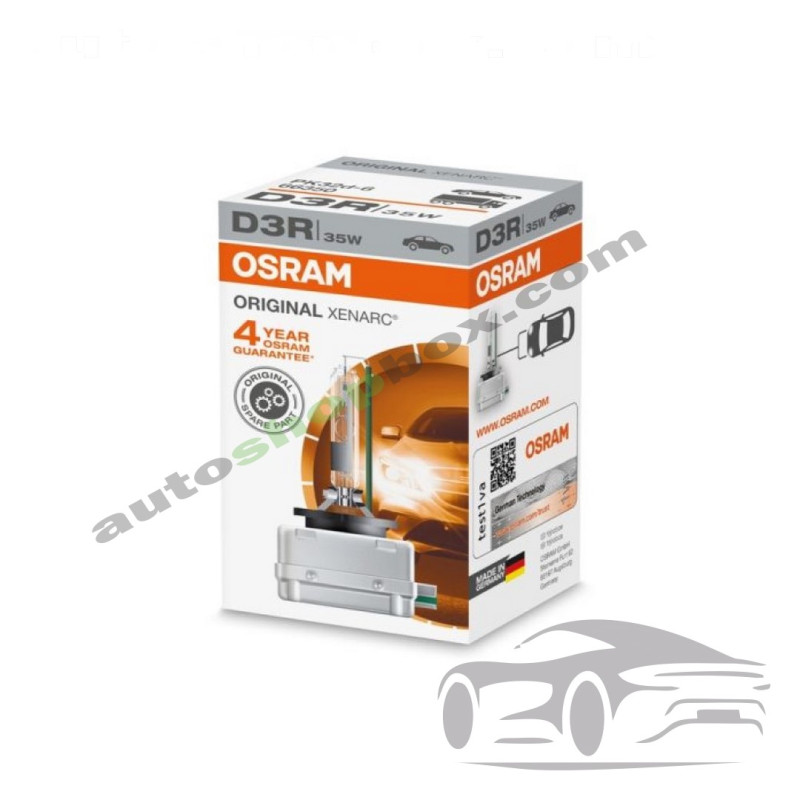 Крушка, фар за дълги светлини Xenon D3R Osram Xenarc 42V, 35W, 4300 К, 2800 lm- 1бр