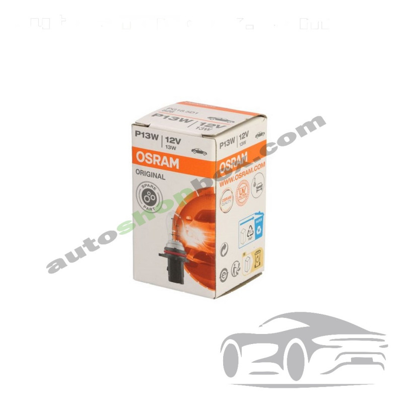Крушка, дневни светлини / DRL P13W Osram 12V, 13W- 1бр.