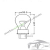 Крушка, мигач P27W Osram 12V, 27W- 10бр.