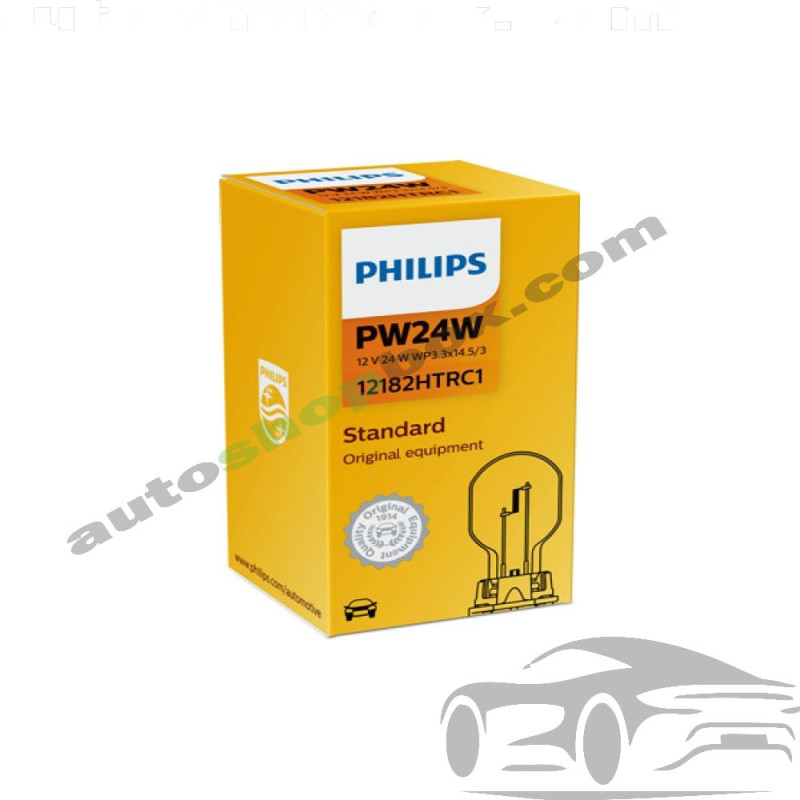 Крушка, мигач PW24W Philips Vision 12V, 24W- 1бр