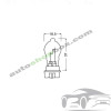 Крушка, мигач PWY24W Osram Original 12V 24W- 1бр.