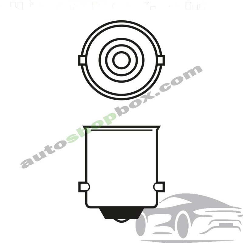 Крушка, мигач R10W Bosch 12V, 10W-1бр.