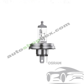 Крушка, фар за дълги светлини R2 Osram Standard 2V, 45/40W-1бр.