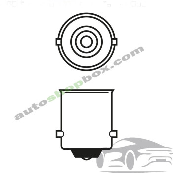 Крушка, мигач T4W Bosch 12V, 4W- 2бр.