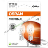 Крушка, мигач W16W Osram Standard 12V 16W- 2бр.