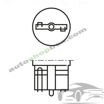 Крушка, мигач W5W Bosch 12V, 5W- 1бр.