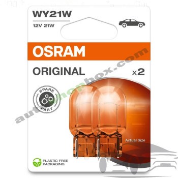 Крушка, мигач WY21W Osram 12V 21W- 2бр.
