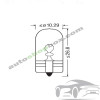 Крушка, мигач WY5W Osram Standardb 12V 5W- 2бр