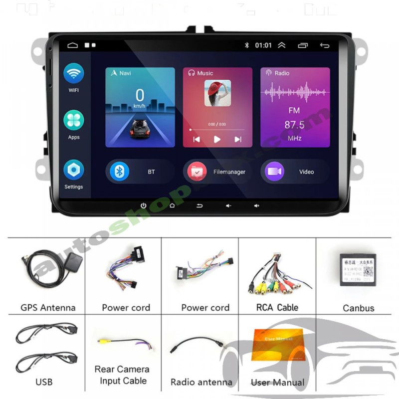 Мултимедия Android-"9 -Bluetooth- VW/Skoda