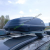 Компактен автобокс (куфар за покрив) FirstBag 250L - Черен