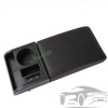 Универсална омекотяваща подложка / подлакътник за кола с 2 USB порта