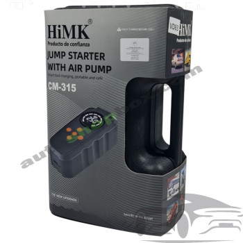 Акумулаторен Бустер за Кола и Компресор 3-в-1 Jump Starter 1250A