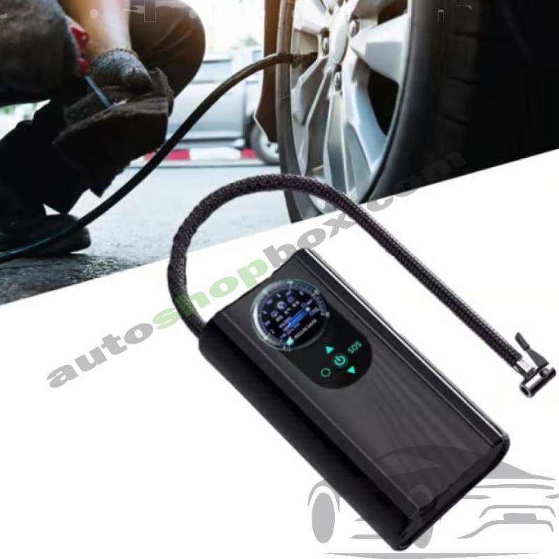 Акумулаторен Компресор за Гуми CHARGE PUMP 120W