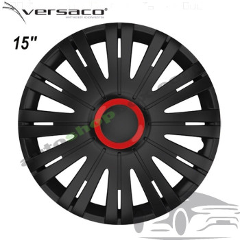Комплект тасове за джанти 15" Versaco Active RR Black (4 бр.)