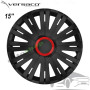 Комплект тасове за джанти 15" Versaco Active RR Black (4 бр.)