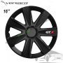Тасове за джанти 16'' Versaco Carbon GTX Black, комплект 4 бр.