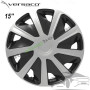 Комплект тасове за джанти 15" Versaco Craft Silver BC (4 бр.) - за автомобили и микробуси