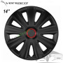 Комплект тасове за джанти 14" Versaco Carbon Aviator RR Black (4 бр.)