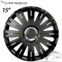Комплект тасове за джанти 15" Versaco Active RC Черни (4 бр.)