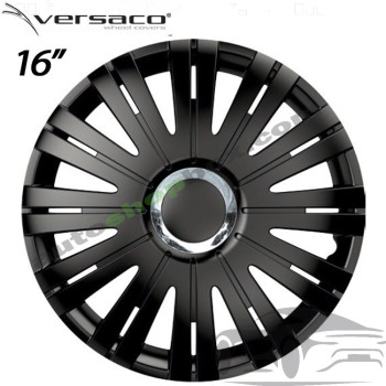 Тасове за джанти 16'' Versaco Active RC Black, комплект 4 бр.
