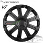 Тасове за джанти 16'' Versaco Evo Black, комплект 4 бр.