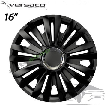 Тасове за джанти 16'' Versaco Royal RC Black, комплект 4 бр.